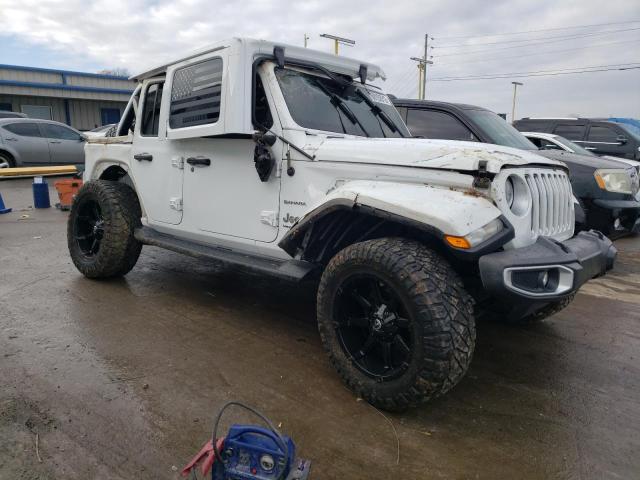 1C4HJXEG3JW206894 - 2018 JEEP WRANGLER U SAHARA WHITE photo 4