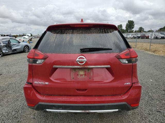 JN8AT2MV6HW263135 - 2017 NISSAN ROGUE S RED photo 6