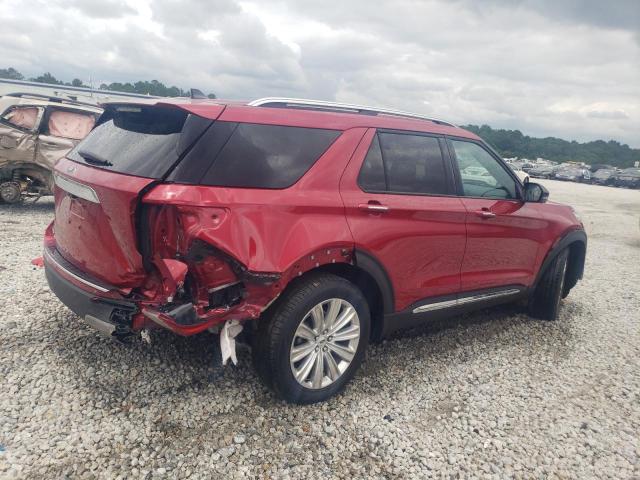 1FMSK7FH7PGA23295 - 2023 FORD EXPLORER LIMITED RED photo 3