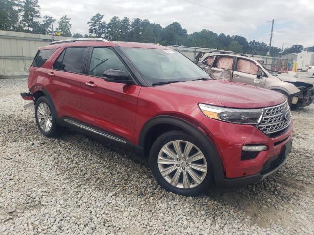 1FMSK7FH7PGA23295 - 2023 FORD EXPLORER LIMITED RED photo 4