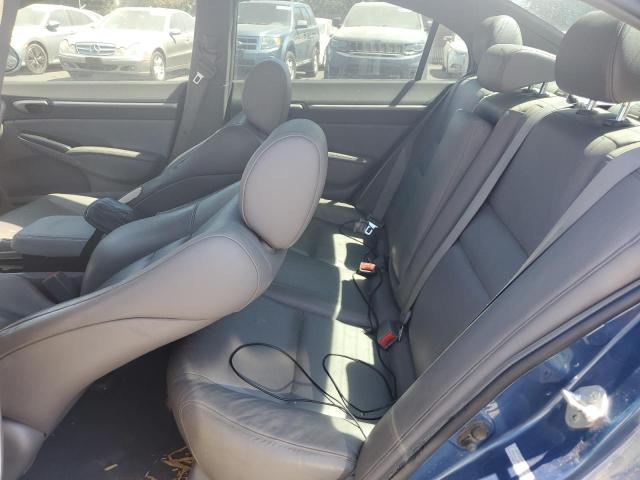 2HGFA16988H534956 - 2008 HONDA CIVIC EXL BLUE photo 10