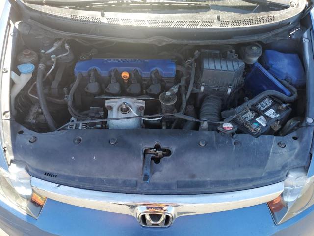 2HGFA16988H534956 - 2008 HONDA CIVIC EXL BLUE photo 11
