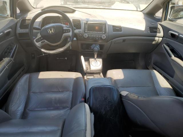 2HGFA16988H534956 - 2008 HONDA CIVIC EXL BLUE photo 8