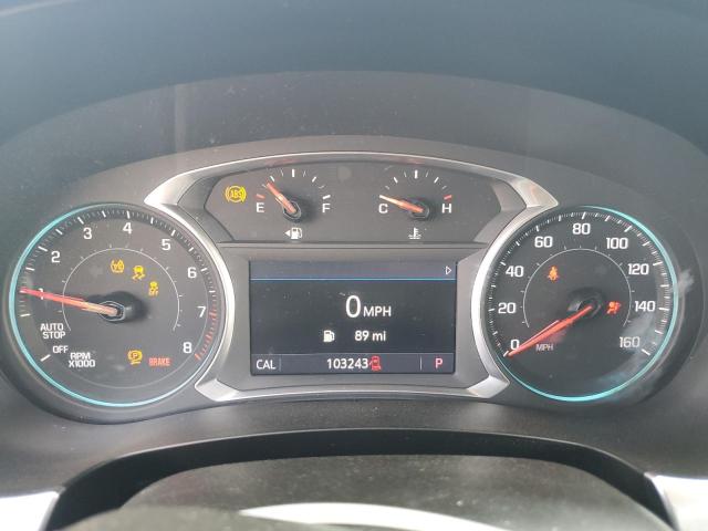 1GNERGKW9MJ101938 - 2021 CHEVROLET TRAVERSE LT BLACK photo 9