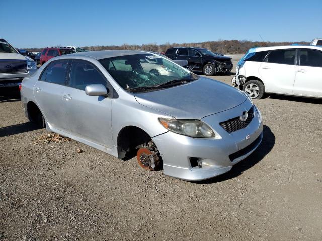 2T1BU40E69C174321 - 2009 TOYOTA COROLLA BASE SILVER photo 4