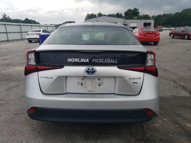 JTDKAMFUXN3159105 - 2022 TOYOTA PRIUS NIGHT SHADE Srebrny zdjęcie 6