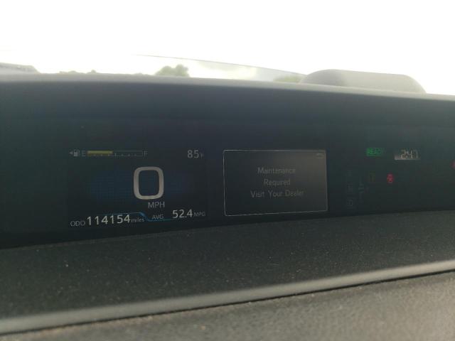 JTDKAMFUXN3159105 - 2022 TOYOTA PRIUS NIGHT SHADE Srebrny zdjęcie 9