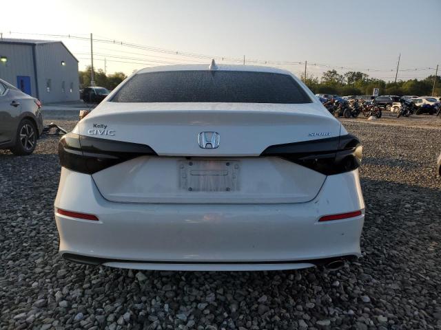 2HGFE2F59SH526217 - 2025 HONDA CIVIC SPORT WHITE photo 6