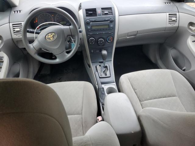 1NXBU40E79Z032431 - 2009 TOYOTA COROLLA BASE Сріблястий фото 8