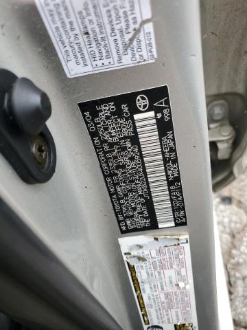 JTDKB22UX40059240 - 2004 TOYOTA PRIUS SILVER photo 12