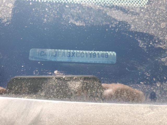 1C4RJFAGXCC119146 - 2012 JEEP GRAND CHER LAREDO WHITE photo 12