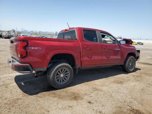 1GCGTCEC2R1205577 - 2024 CHEVROLET COLORADO LT BURGUNDY photo 3