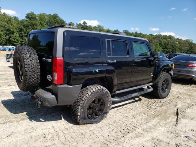 5GTEN13E488135086 - 2008 HUMMER H3 BLACK photo 3