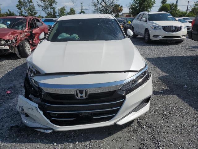 1HGCV1F18MA012774 - 2021 HONDA ACCORD LX WHITE photo 5