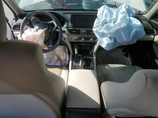 1HGCV1F18MA012774 - 2021 HONDA ACCORD LX WHITE photo 8