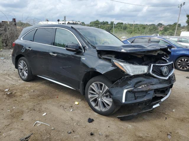 5J8YD7H59JL000273 - 2018 ACURA MDX SPORT HYBRID TECHNOLOGY BLACK photo 4