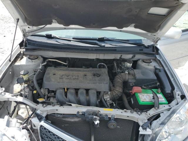 1NXBR32E08Z008320 - 2008 TOYOTA COROLLA CE SILVER photo 11