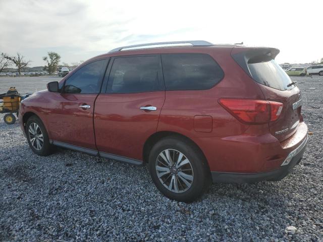 5N1DR2MN8HC646174 - 2017 NISSAN PATHFINDER S RED photo 2