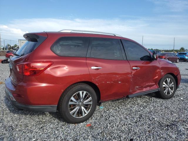 5N1DR2MN8HC646174 - 2017 NISSAN PATHFINDER S RED photo 3