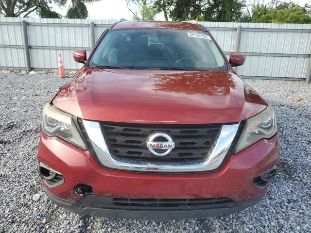 5N1DR2MN8HC646174 - 2017 NISSAN PATHFINDER S RED photo 5