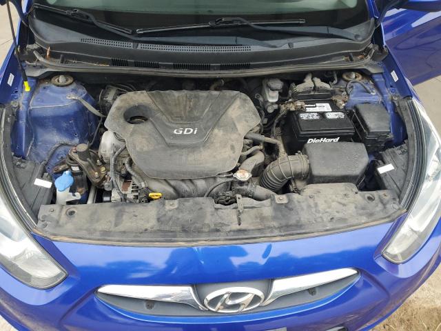 KMHCU4AE9CU118527 - 2012 HYUNDAI ACCENT GLS Mavi foto 11