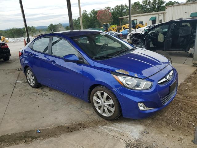 KMHCU4AE9CU118527 - 2012 HYUNDAI ACCENT GLS Mavi foto 4