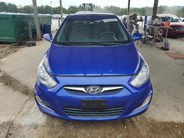 KMHCU4AE9CU118527 - 2012 HYUNDAI ACCENT GLS Mavi foto 5