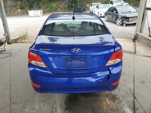 KMHCU4AE9CU118527 - 2012 HYUNDAI ACCENT GLS Mavi foto 6