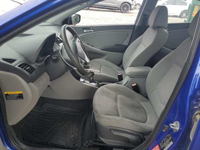 KMHCU4AE9CU118527 - 2012 HYUNDAI ACCENT GLS Mavi foto 7