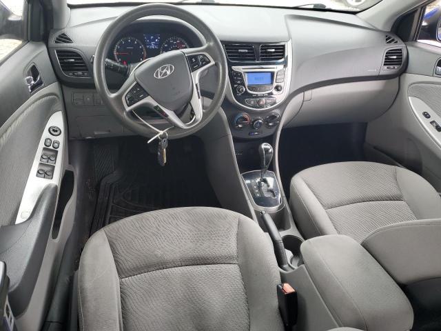 KMHCU4AE9CU118527 - 2012 HYUNDAI ACCENT GLS Mavi foto 8