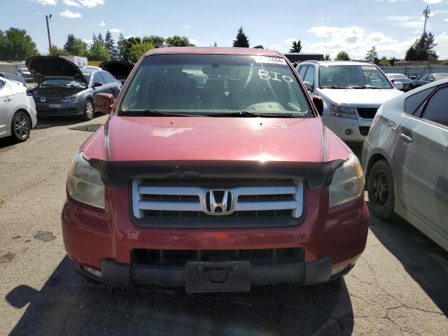 2HKYF18536H535438 - 2006 HONDA PILOT EX RED photo 5