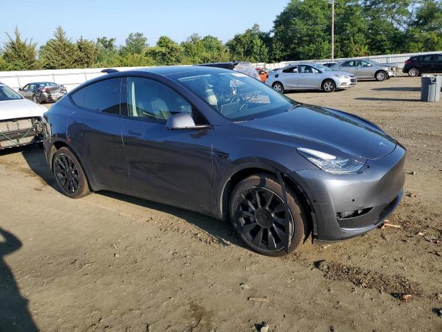 7SAYGDEE3NF440185 - 2022 TESLA MODEL Y Szary zdjęcie 4