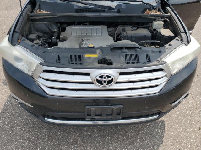 5TDBK3EH7DS239843 - 2013 TOYOTA HIGHLANDER BASE შავი ფოტო 12