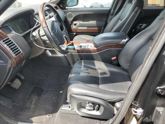 SALGS2FVXHA374864 - 2017 LAND ROVER RANGE ROVE HSE BLACK photo 7