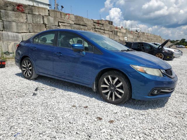 19XFB2F91EE045713 - 2014 HONDA CIVIC EXL ლურჯი ფოტო 4