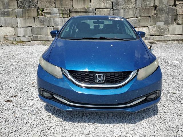 19XFB2F91EE045713 - 2014 HONDA CIVIC EXL ლურჯი ფოტო 5