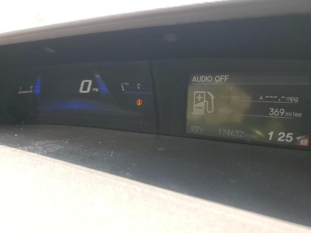19XFB2F91EE045713 - 2014 HONDA CIVIC EXL ლურჯი ფოტო 9