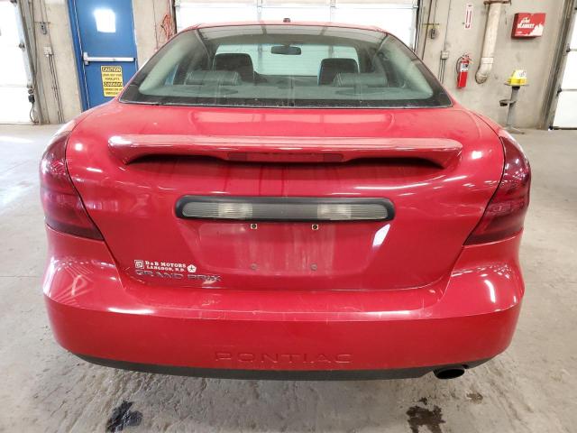 2G2WP552681106356 - 2008 PONTIAC GRAND PRIX 红色 照片 6