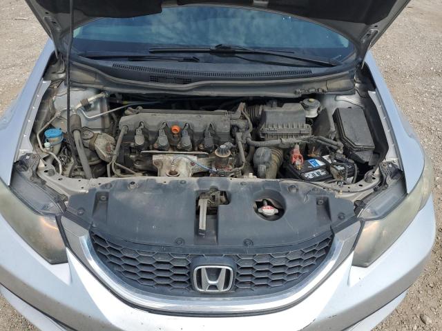 19XFB2F55FE045583 - 2015 HONDA CIVIC LX SILVER photo 11