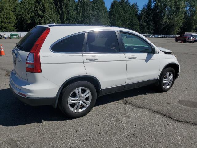 JHLRE4H75BC015793 - 2011 HONDA CR-V EXL WHITE photo 3
