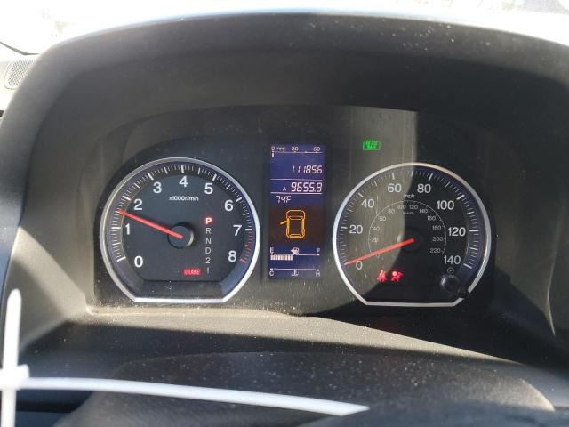 JHLRE4H75BC015793 - 2011 HONDA CR-V EXL WHITE photo 9