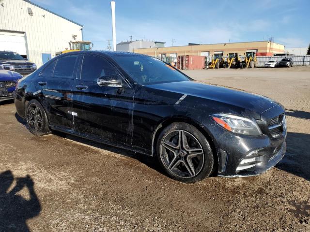 55SWF8EB6LU331610 - 2020 MERCEDES-BENZ C 300 4MATIC BLACK photo 4