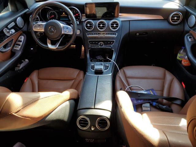 55SWF8EB6LU331610 - 2020 MERCEDES-BENZ C 300 4MATIC BLACK photo 8