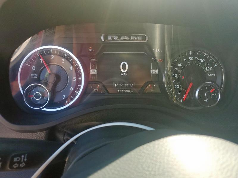 1C6SRFFTXMN674403 - 2021 RAM 1500 BIG HORN/LONE STAR WHITE photo 9