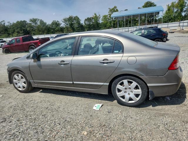 1HGFA165X6L015596 - 2006 HONDA CIVIC LX GRAY photo 2