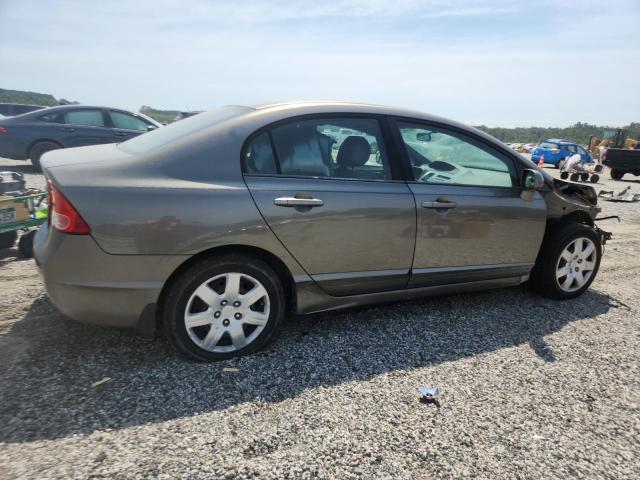 1HGFA165X6L015596 - 2006 HONDA CIVIC LX GRAY photo 3