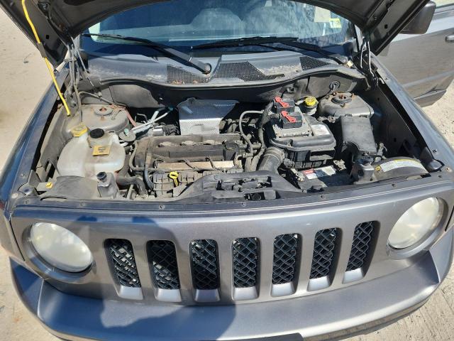 1C4NJPBA5DD246865 - 2013 JEEP PATRIOT SPORT GRAY photo 12