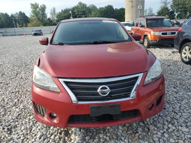 3N1AB7AP4EL644780 - 2014 NISSAN SENTRA S BURGUNDY photo 5