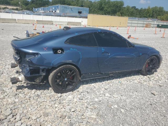 WBA13AR08NCK86705 - 2022 BMW M440XI BLUE photo 3