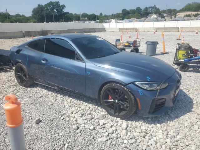 WBA13AR08NCK86705 - 2022 BMW M440XI BLUE photo 4